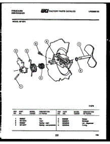 04 - Cam parts for Frigidaire Dishwasher MF18PF2 from AppliancePartsPros.com