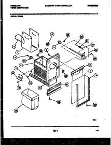 06 - Latch And Container Parts parts for Frigidaire Compactor TC3DH4 from AppliancePartsPros.com