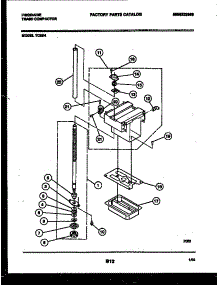 05 - Screw-Power And Ram Assembly parts for Frigidaire Compactor TC3DW4 from AppliancePartsPros.com