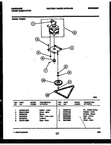 04 - Motor And Drive Parts parts for Frigidaire Compactor TCU3DH4 from AppliancePartsPros.com