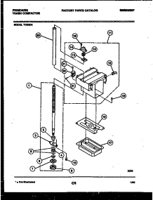 05 - Screw-Power And Ram Assembly parts for Frigidaire Compactor TCU3DL4 from AppliancePartsPros.com