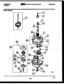 04 - Transmission Parts parts for Frigidaire Washer WDSLW0 from AppliancePartsPros.com