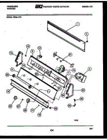 05 - Console And Control Parts parts for Frigidaire Washer WDSLW0 from AppliancePartsPros.com