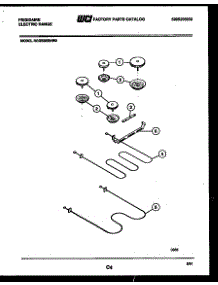 03 - Broiler Parts parts for Frigidaire Range REGS38BNL2 from AppliancePartsPros.com
