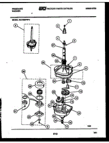 04 - Transmission Parts parts for Frigidaire Washer WA7400PW0 from AppliancePartsPros.com