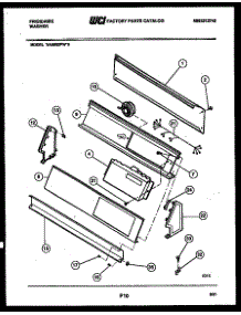 05 - Console And Control Parts parts for Frigidaire Washer WA8800PW0 from AppliancePartsPros.com