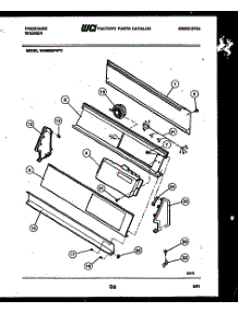 05 - Console And Control Parts parts for Frigidaire Washer WA8600PW0 from AppliancePartsPros.com