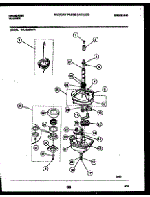 04 - Transmission Parts parts for Frigidaire Washer WA6620RW1 from AppliancePartsPros.com