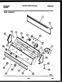 05 - Console And Control Parts parts for Frigidaire Washer WA6620RW1 from AppliancePartsPros.com