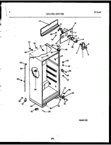 03 - Cabinet Parts parts for Frigidaire Refrigerator GTN175WH4 from AppliancePartsPros.com