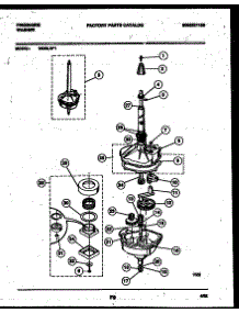 04 - Transmission Parts parts for Frigidaire Washer WDSLW1 from AppliancePartsPros.com