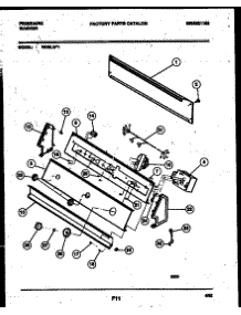 05 - Console And Control Parts parts for Frigidaire Washer WDSLW1 from AppliancePartsPros.com