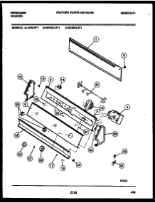 05 - Console And Control Parts parts for Frigidaire Washer WDSDLL1 from AppliancePartsPros.com