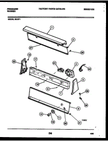 05 - Console And Control Parts parts for Frigidaire Washer WLW1 from AppliancePartsPros.com
