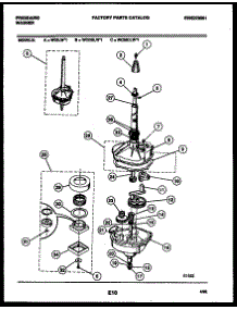 04 - Transmission Parts parts for Frigidaire Washer WCISCLL1 from AppliancePartsPros.com