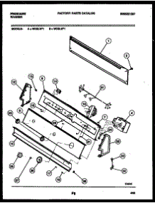 05 - Console And Control Parts parts for Frigidaire Washer WCDLL1 from AppliancePartsPros.com