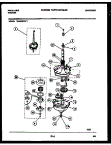 04 - Transmission Parts parts for Frigidaire Washer WA5820RW1 from AppliancePartsPros.com