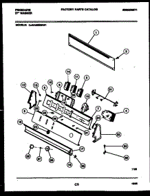 05 - Console And Control Parts parts for Frigidaire Washer WA6900RW1 from AppliancePartsPros.com