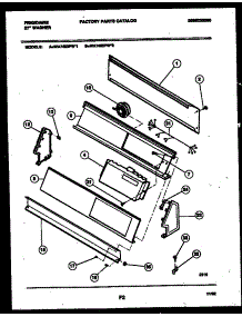 05 - Console And Control Parts parts for Frigidaire Washer WA7400PW1 from AppliancePartsPros.com