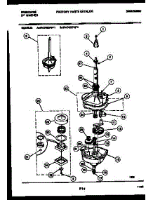 04 - Transmission Parts parts for Frigidaire Washer WA7400PW2 from AppliancePartsPros.com