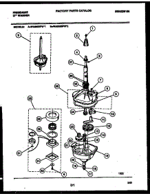 04 - Transmission Parts parts for Frigidaire Washer WA8800PW2 from AppliancePartsPros.com