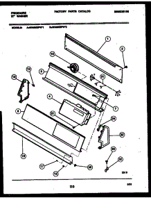 05 - Console And Control Parts parts for Frigidaire Washer WA8800PW2 from AppliancePartsPros.com