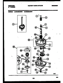 04 - Transmission Parts parts for Frigidaire Washer WA4900ADD1 from AppliancePartsPros.com