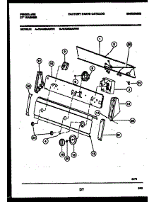 05 - Console And Control Parts parts for Frigidaire Washer WA4900ADD1 from AppliancePartsPros.com