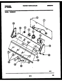 05 - Console And Control Parts parts for Frigidaire Washer WA6520AW1 from AppliancePartsPros.com