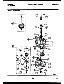 04 - Transmission Parts parts for Frigidaire Washer WA7200ADD1 from AppliancePartsPros.com
