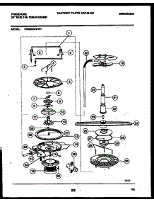 06 - Motor Pump Parts parts for Frigidaire Dishwasher DW8500AWL1 from AppliancePartsPros.com