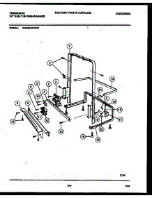 07 - Power Dry And Motor Parts parts for Frigidaire Dishwasher DW6500AWL1 from AppliancePartsPros.com