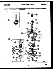 04 - Transmission Parts parts for Frigidaire Washer WA6500ADD2 from AppliancePartsPros.com