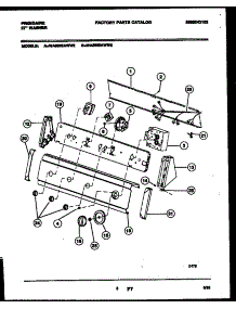 05 - Console And Control Parts parts for Frigidaire Washer WA6500ADD2 from AppliancePartsPros.com