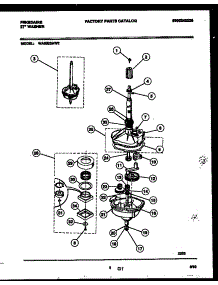 04 - Transmission Parts parts for Frigidaire Washer WA6520AW2 from AppliancePartsPros.com
