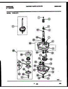 04 - Transmission Parts parts for Frigidaire Washer WDSCLL2 from AppliancePartsPros.com