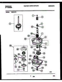 04 - Transmission Parts parts for Frigidaire Washer WISCLW2 from AppliancePartsPros.com