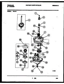 04 - Transmission Parts parts for Frigidaire Washer WLW3 from AppliancePartsPros.com