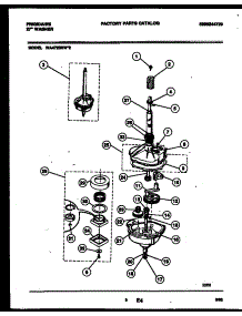 04 - Transmission Parts parts for Frigidaire Washer WA4720RW2 from AppliancePartsPros.com