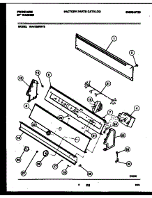 05 - Console And Control Parts parts for Frigidaire Washer WA4720RW2 from AppliancePartsPros.com