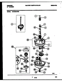 04 - Transmission Parts parts for Frigidaire Washer WA7200ADD2 from AppliancePartsPros.com