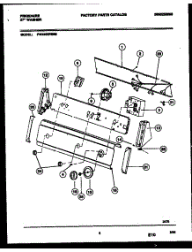 05 - Console And Control Parts parts for Frigidaire Washer FWX433RBS0 from AppliancePartsPros.com