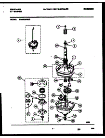 04 - Transmission Parts parts for Frigidaire Washer FWX433RBT0 from AppliancePartsPros.com
