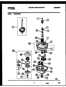 04 - Transmission Parts parts for Frigidaire Washer FWX645DBW0 from AppliancePartsPros.com