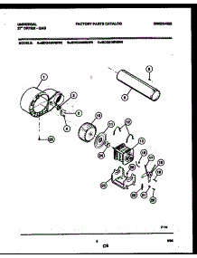 05 - Blower And Drive Parts parts for Frigidaire Dryer MDG336RBD0 from AppliancePartsPros.com