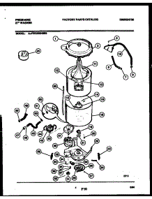 03 - Tub Detail parts for Frigidaire Washer FWX645NBS0 from AppliancePartsPros.com