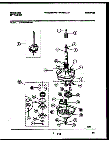 04 - Transmission Parts parts for Frigidaire Washer FWX645NBT0 from AppliancePartsPros.com