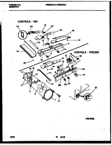 07 - Refrigerator Control Assembly, Damp parts for Frigidaire Refrigerator FRS24XHAB1 from AppliancePartsPros.com