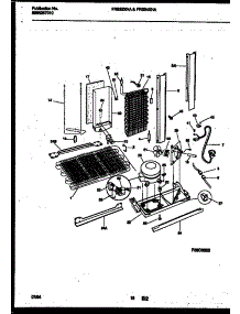 09 - System And Automatic Defrost Parts parts for Frigidaire Refrigerator FRS24XHAD1 from AppliancePartsPros.com