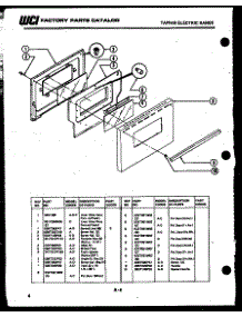 03 - Door Parts parts for Frigidaire Range 37-1022-23-02 from AppliancePartsPros.com